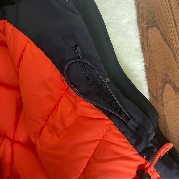 Brekka Expedition Antartica jacket Parka Thick Down Feather Fur hood - Picture 9 of 13